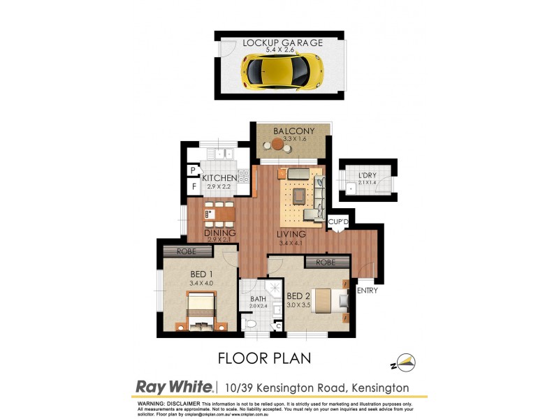 10/39 Kensington Road, Kensington NSW 2033 Floorplan