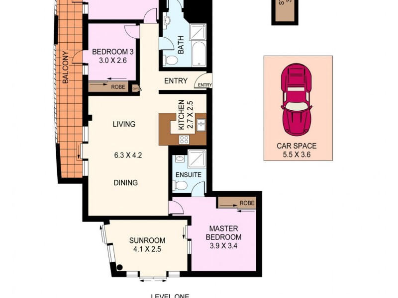 31/805 Anzac Parade, Maroubra NSW 2035 Floorplan