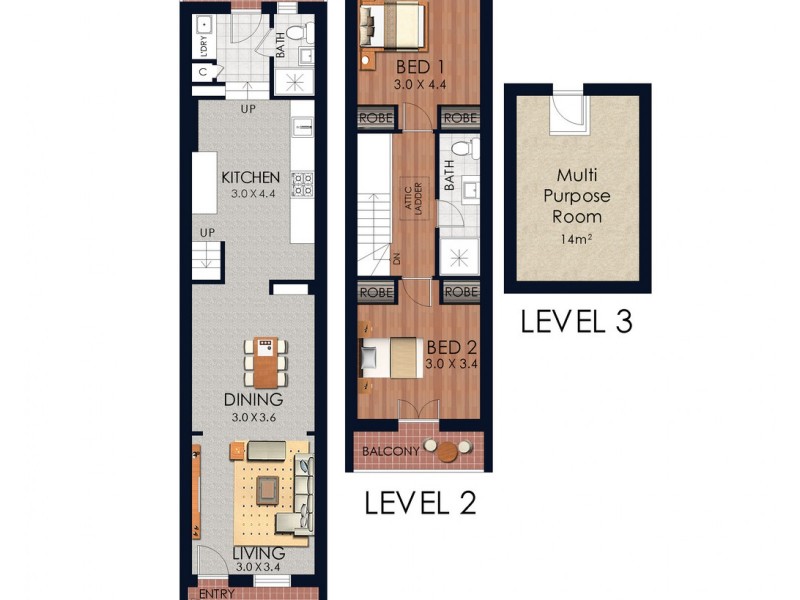 21 Brumby Street, Surry Hills NSW 2010 Floorplan