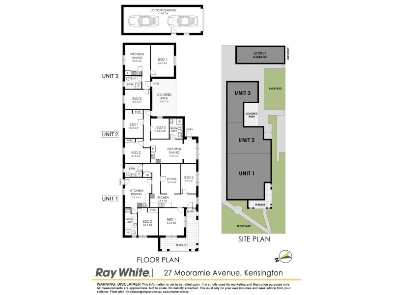 27 Mooramie Avenue, Kensington NSW 2033 Floorplan