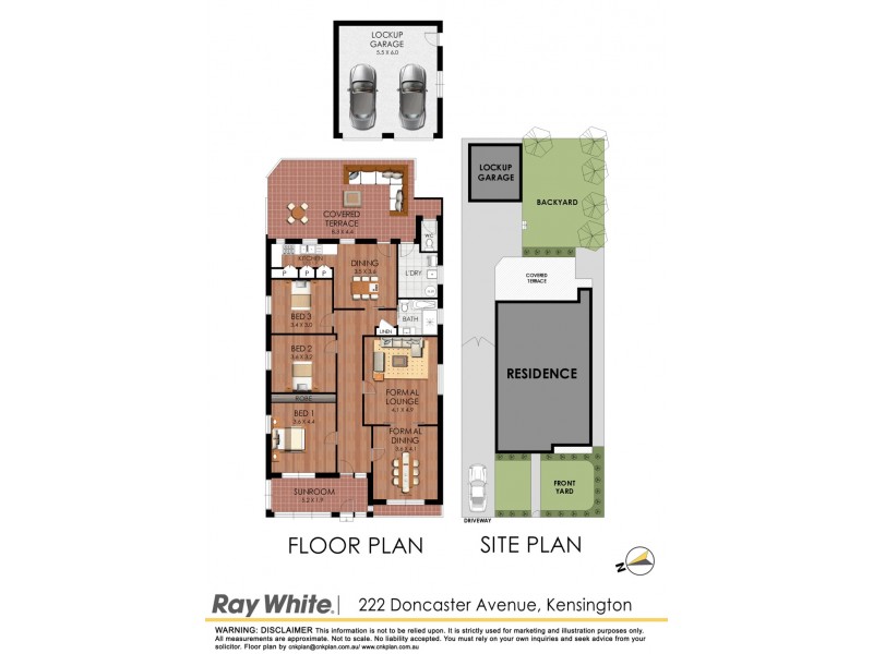 222 Doncaster Avenue, Kensington NSW 2033 Floorplan