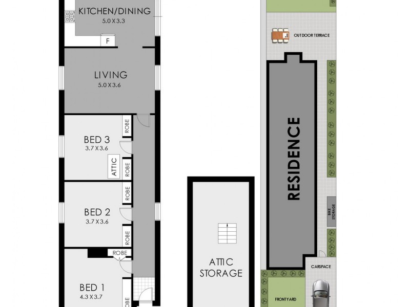 36 Kensington Rd, Kensington NSW 2033 Floorplan
