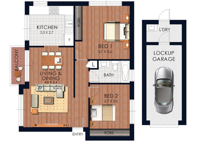 3/163 Avoca Street, Randwick NSW 2031 Floorplan