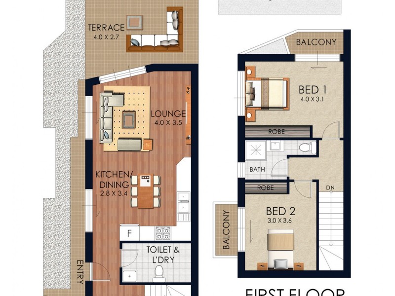 3/3-5 Harbourne Road, Kingsford NSW 2032 Floorplan