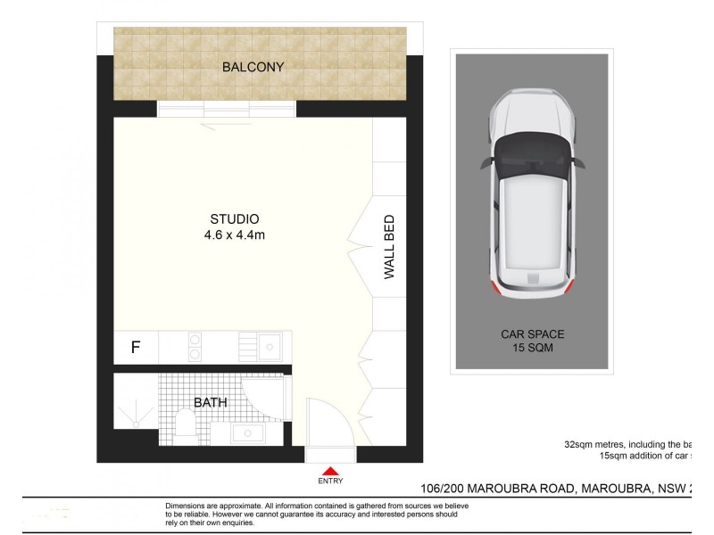 106/200 Maroubra Road, Maroubra NSW 2035 Floorplan