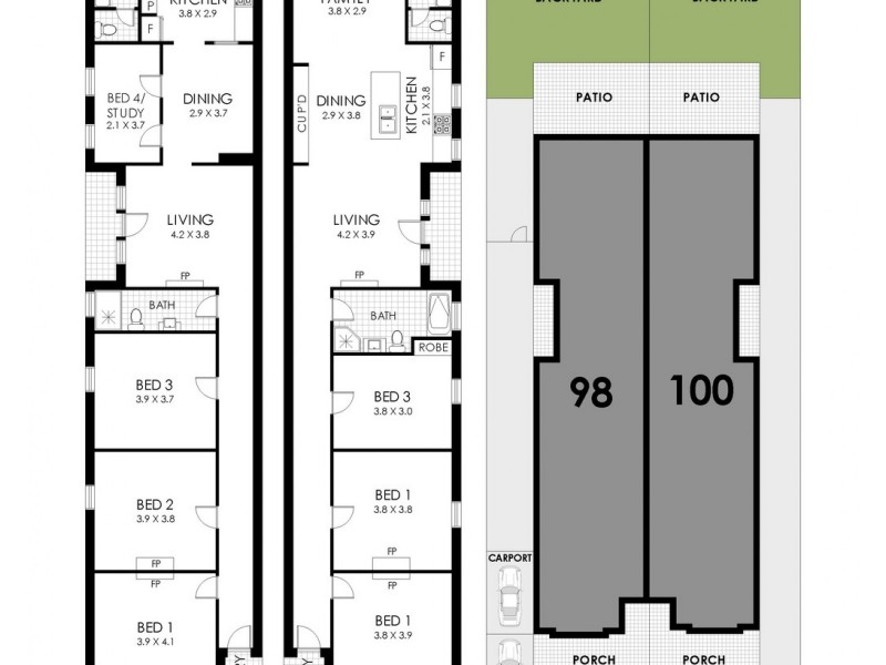 98 Doncaster Ave, Kensington NSW 2033 Floorplan