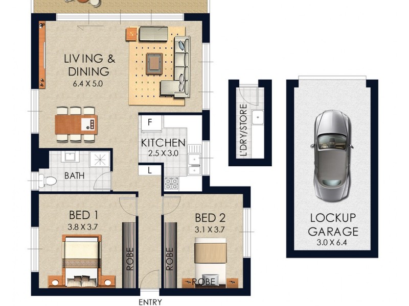 4/112 Alison Road, Randwick NSW 2031 Floorplan