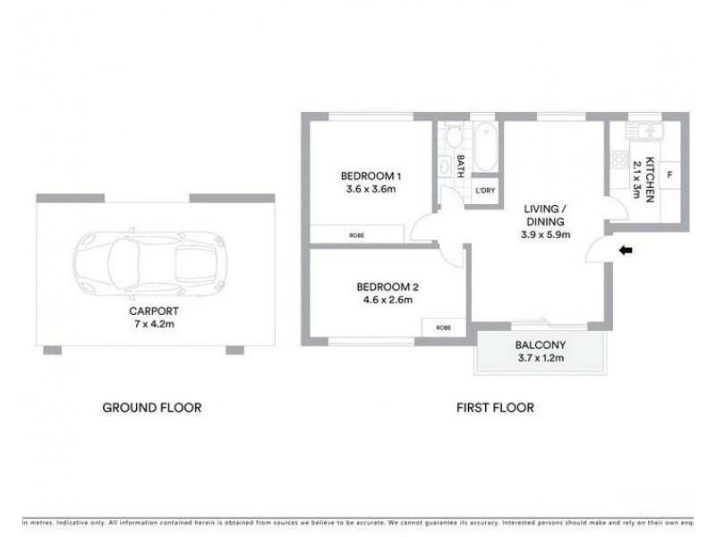 8/158 Oberon Street, Coogee NSW 2034 Floorplan