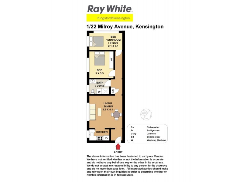Kensington NSW 2033 Floorplan