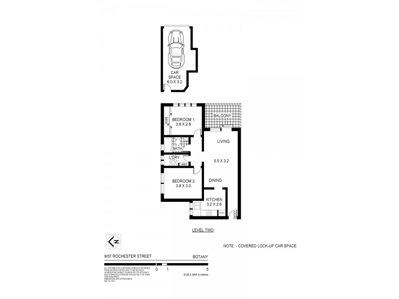 9/37 Rochester Street, Botany NSW 2019 Floorplan