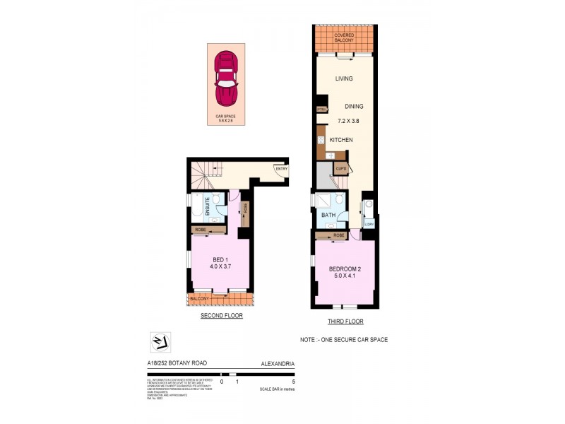 A18/252 Botany Road, Alexandria NSW 2015 Floorplan