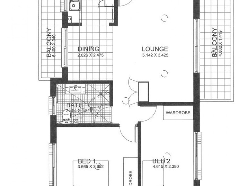 3/20 Roma Ave, Kensington NSW 2033 Floorplan