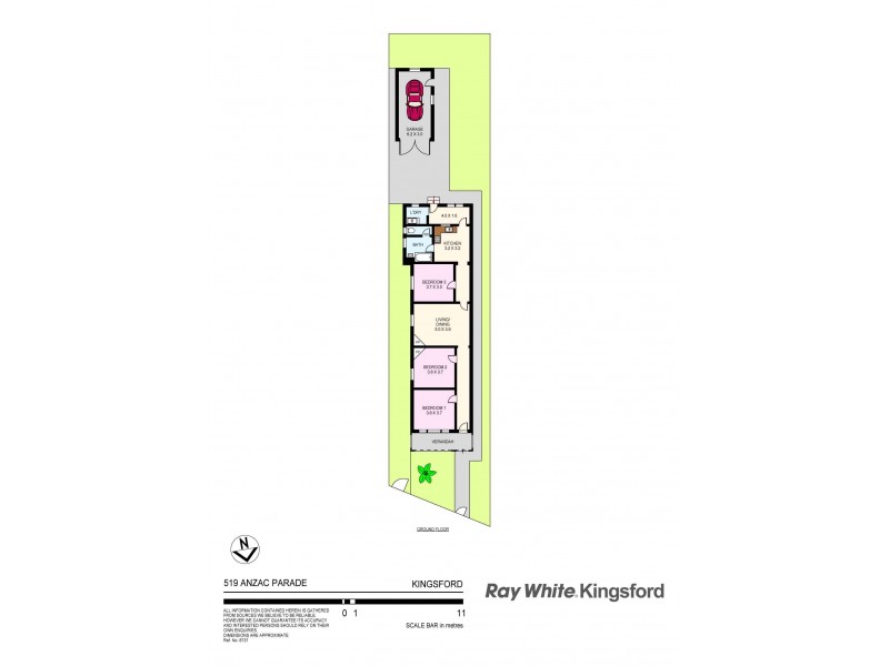 519 Anzac parade, Kingsford NSW 2032 Floorplan