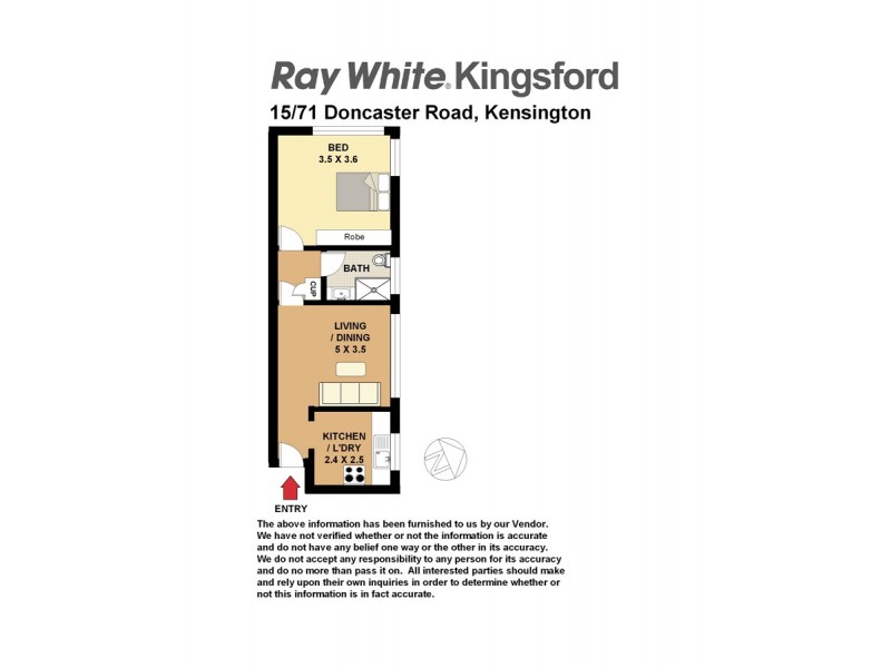 15/71 Doncaster Avenue, Kensington NSW 2033 Floorplan