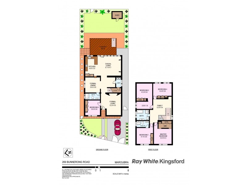 269 Bunnerong road, Maroubra NSW 2035 Floorplan