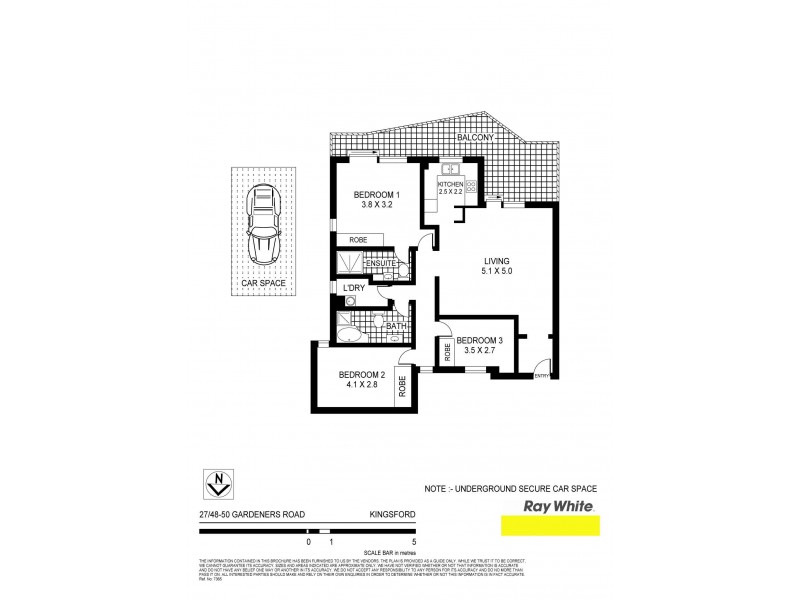 27/44 Gardeners Road, Kingsford NSW 2032 Floorplan