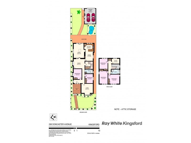298 Doncaster Avenue, Kingsford NSW 2032 Floorplan