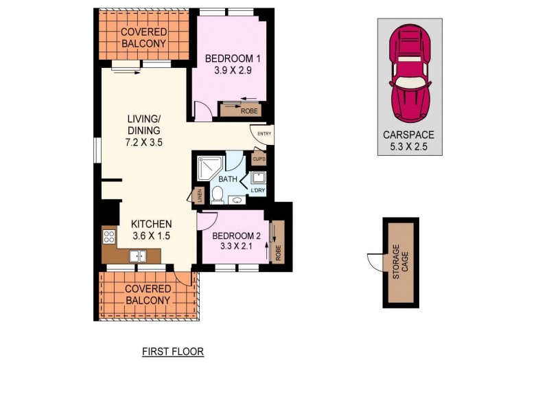 101/438 Anzac parade, Kingsford NSW 2032 Floorplan
