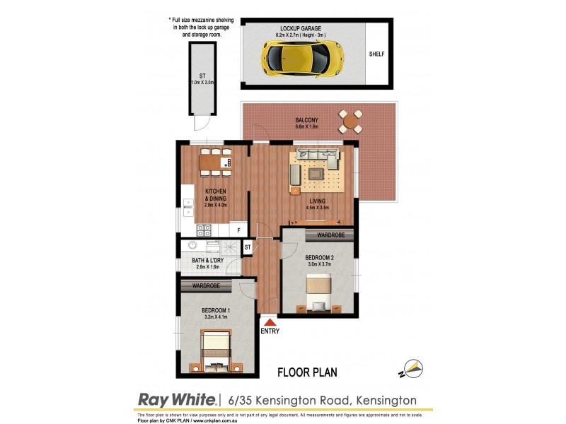 6/35 Kensington Road, Kensington NSW 2033 Floorplan