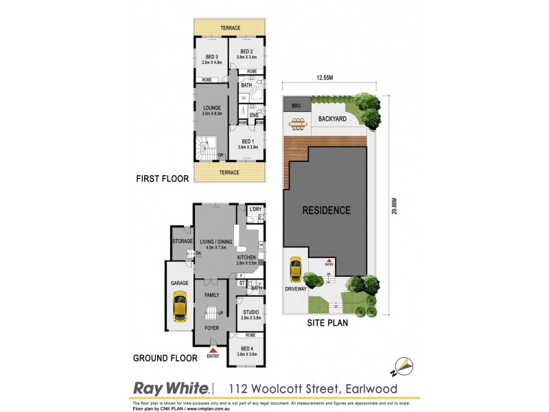 112 Woolcott Street, Earlwood NSW 2206 Floorplan