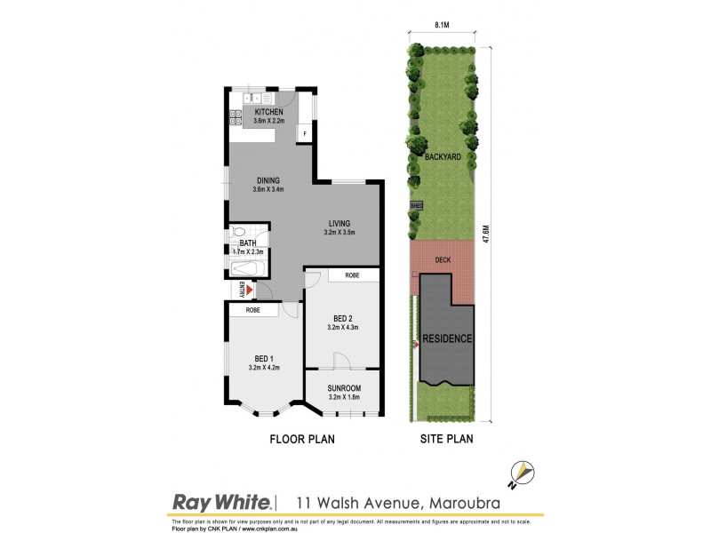 11 Walsh Avenue, Maroubra NSW 2035 Floorplan