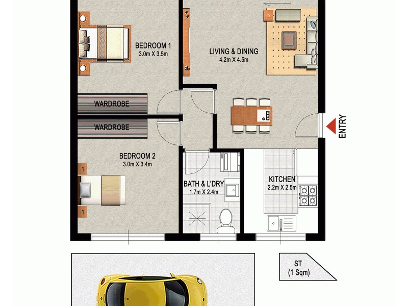 7/48 Kennedy Street, Kingsford NSW 2032 Floorplan