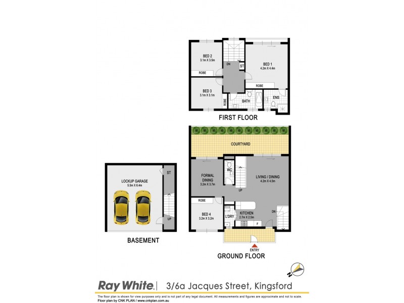 3/6a Jacques Street, Kingsford NSW 2032 Floorplan