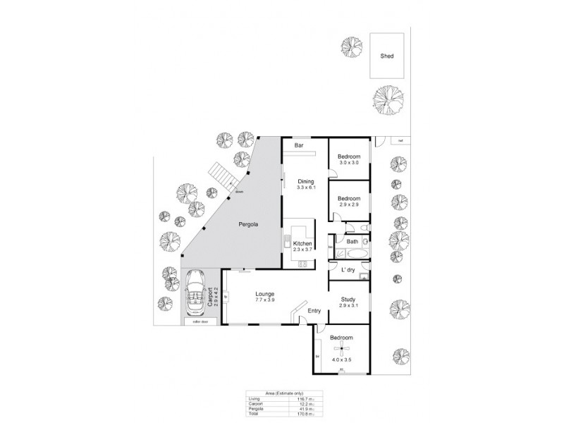 5 Christopher Grove, O’halloran Hill SA 5158 Floorplan