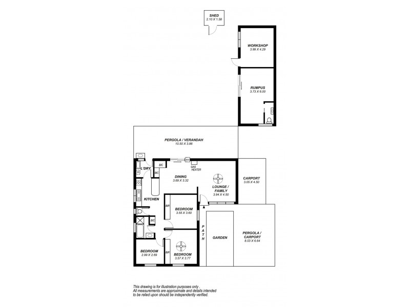 4 Beresford Avenue, Christie Downs SA 5164 Floorplan