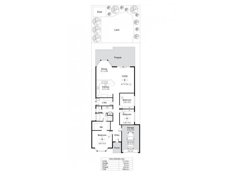 1C FOURTH AVENUE, Warradale SA 5046 Floorplan