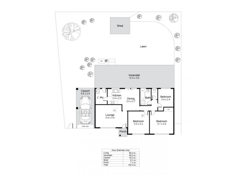 21 Lorne Crescent, Huntfield Heights SA 5163 Floorplan