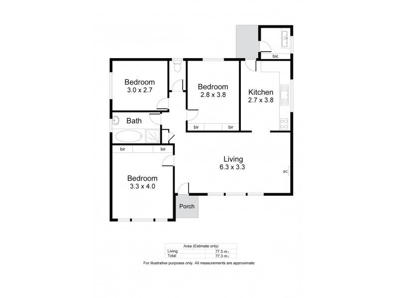 28 Dalkeith Avenue, Dover Gardens SA 5048 Floorplan