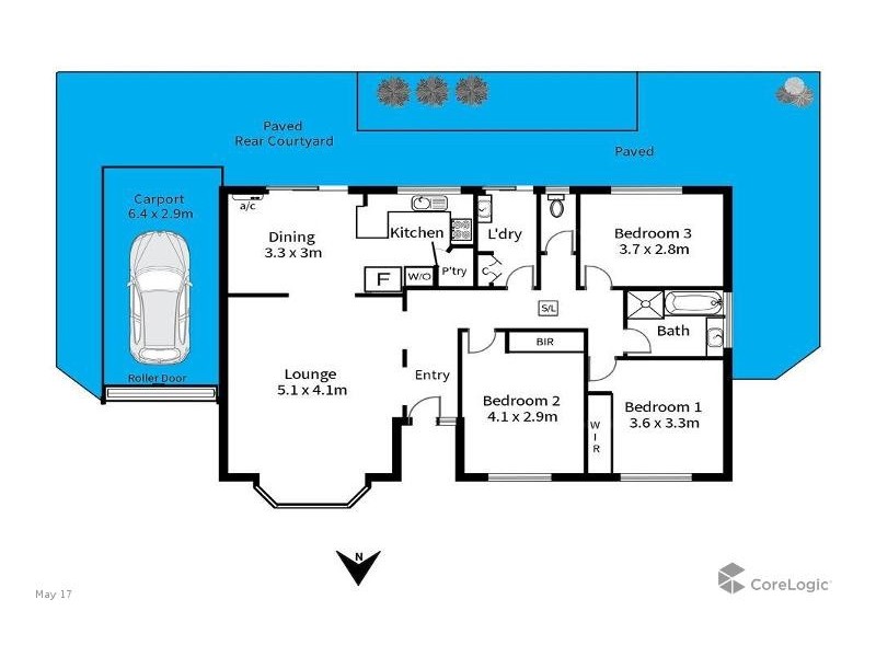 3 4 GILBERTSON ROAD, Seacliff Park SA 5049 Floorplan