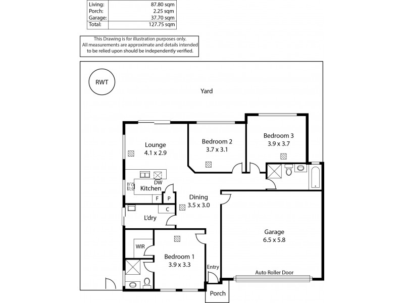 24C Crozier Terrace, Oaklands Park SA 5046 Floorplan
