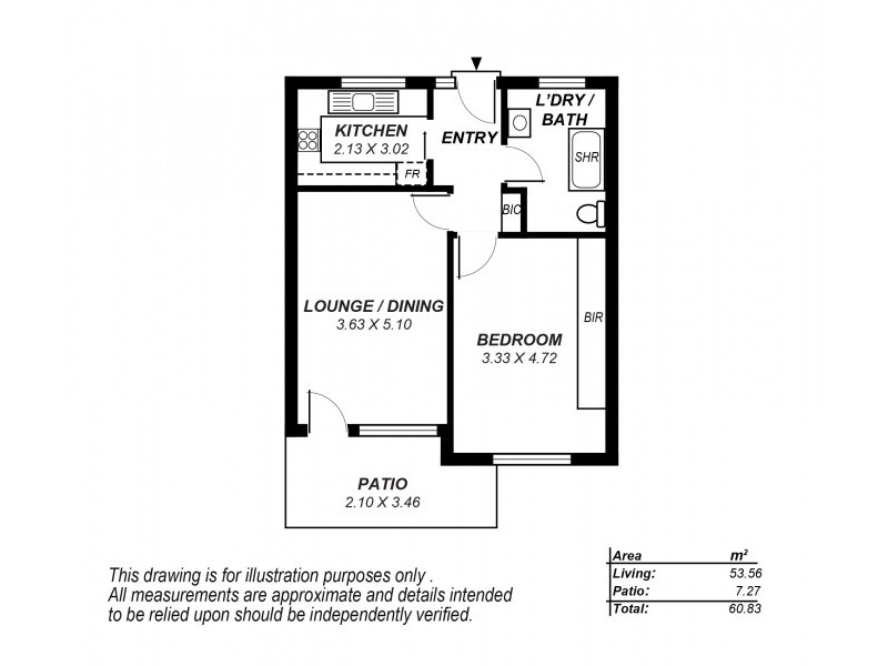 2 103 Strangways Tce, North Adelaide SA 5006 Floorplan