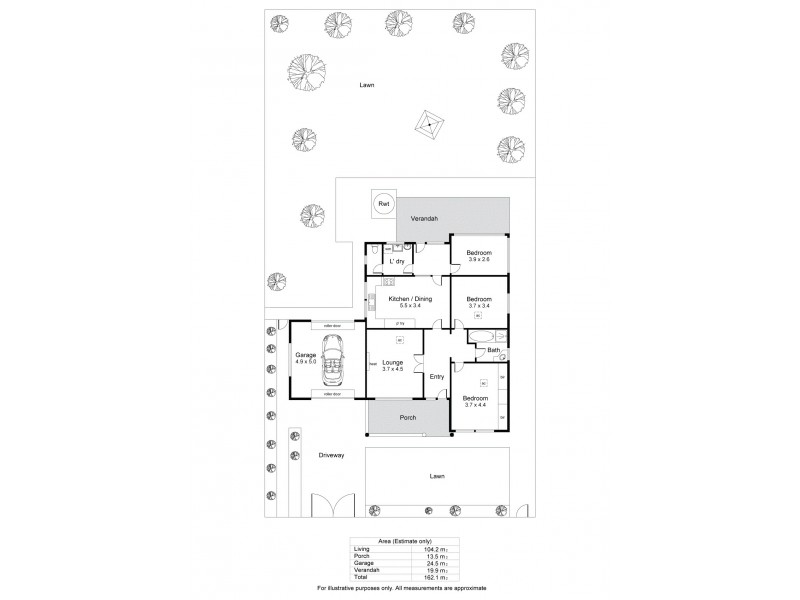 55 Shakespeare Avenue, Plympton Park SA 5038 Floorplan