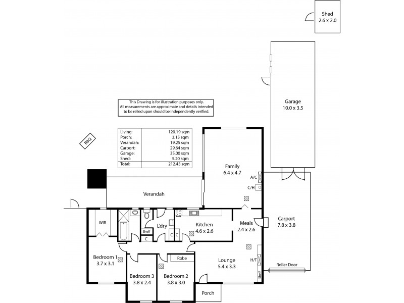 37 Fawnbrake Crescent, West Beach SA 5024 Floorplan