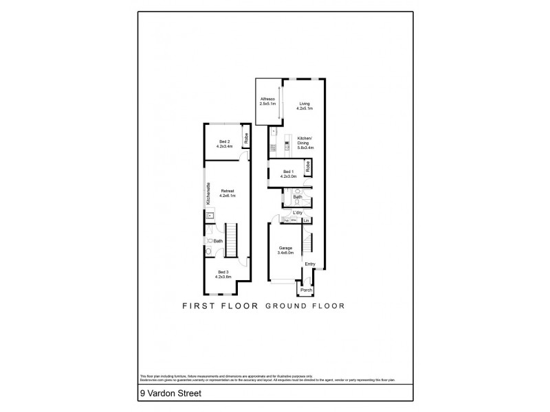 9B Vardon Street, Seacombe Gardens SA 5047 Floorplan
