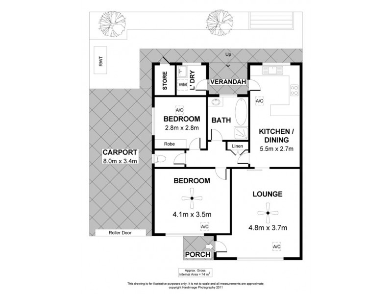 3/6 Second Avenue, Glenelg East SA 5045 Floorplan