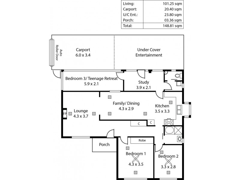 15 Farr Street, Woodville North SA 5012 Floorplan