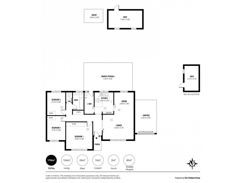 2 Leslie Court, Somerton Park SA 5044 Floorplan