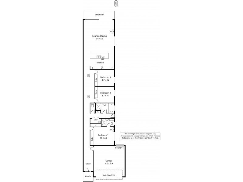 18A Lexington Road, Henley Beach South SA 5022 Floorplan