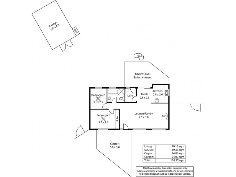 4 Olga Court, Morphett Vale SA 5162 Floorplan