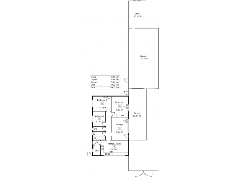 18 O’Grady Drive, Para Hills SA 5096 Floorplan