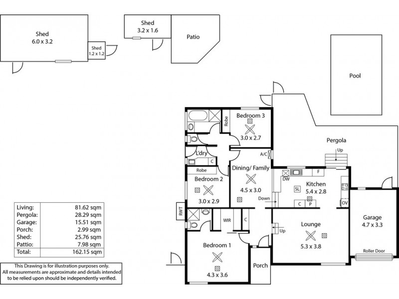 2 Synnett Court, Seaview Downs SA 5049 Floorplan