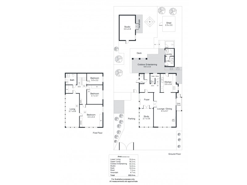 2 Cambridge Terrace, Brighton SA 5048 Floorplan