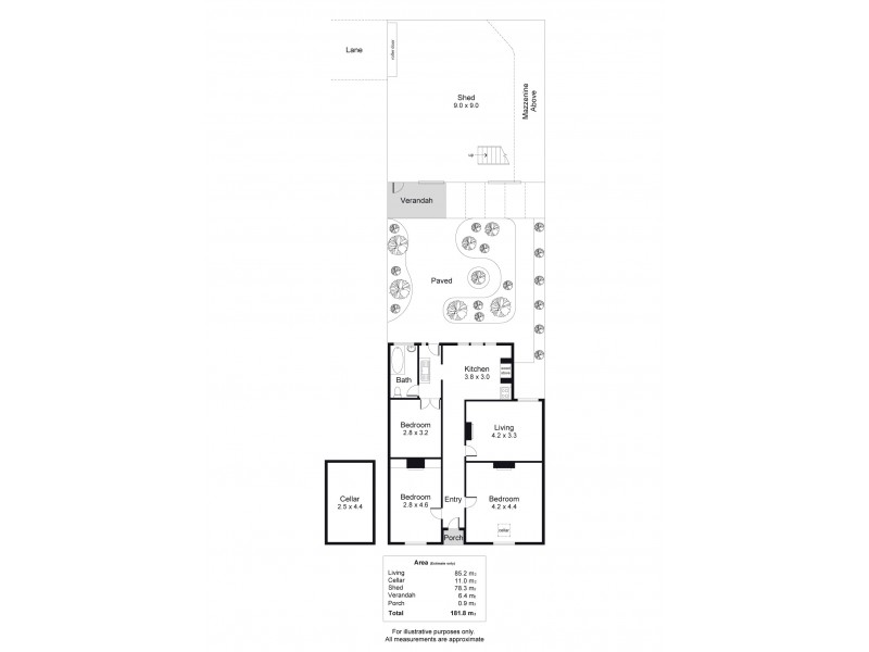 619 Anzac Highway, Glenelg North SA 5045 Floorplan