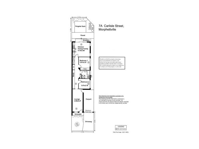 7a Carlisle Avenue, Morphettville SA 5043 Floorplan