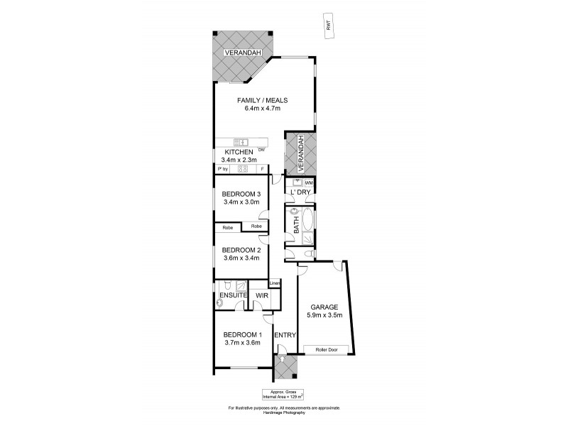 53 QUICK ROAD, Mitchell Park SA 5043 Floorplan