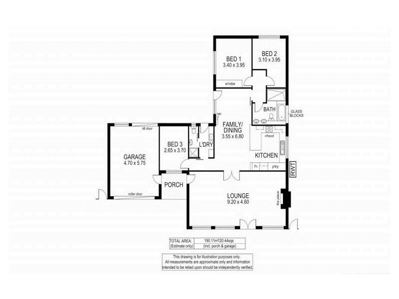 20 RICHARDSON AVENUE, Glenelg North SA 5045 Floorplan